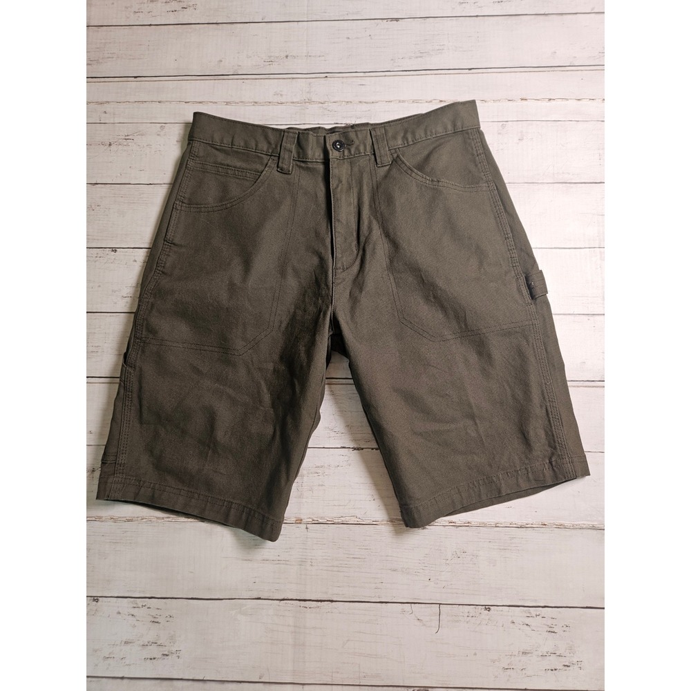 Genuine Dickies Mens Carpenter Shorts Olive Green W32 Workwear Utility A88IC0MS